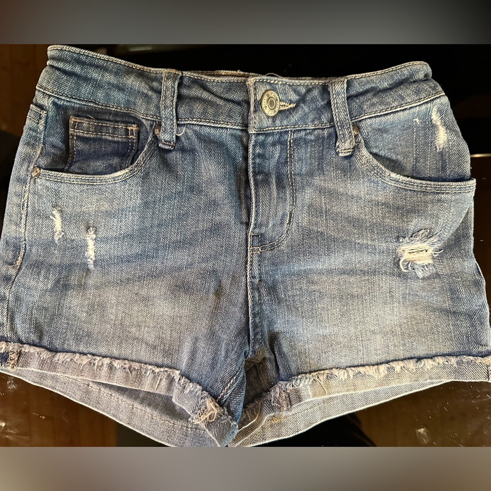 Girls jean short